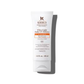 A 30ml bottle of Kiehl’s Ultra-Light Daily UV Defense against a white background.
