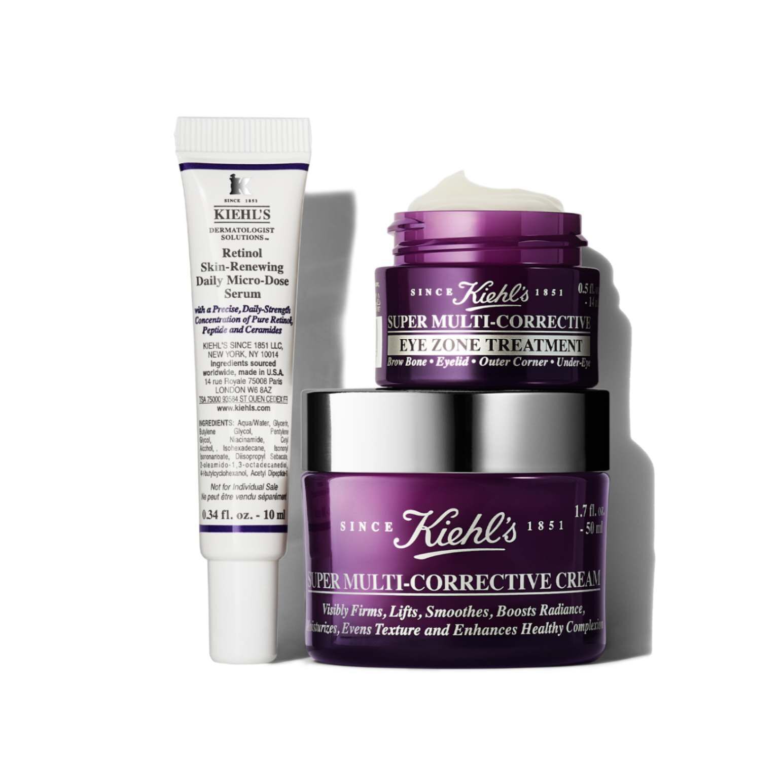 Yaşlanma Karşıtı Urunler, Deluxe Retinol Numunesi, Tam Boy Multi-Corrective Goz Kremi, Tam Boy Super Multi-Corrective Krem