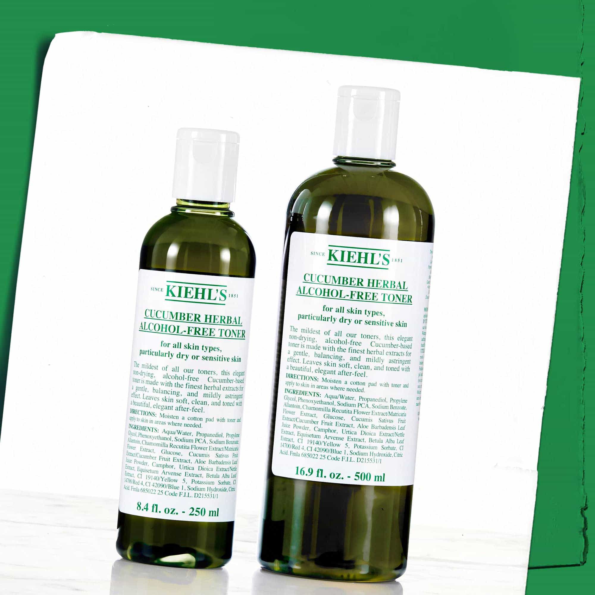 Cucumber Herbal Alcohol-Free Toner - Kuru ve Hassas Ciltler İcin Salatalık Ozu İceren Alkolsuz Tonik