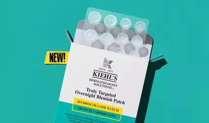 YENİ! Kiehl's Truly Targeted Overnight Blemish Patch, gunk'u emen ve cildi koruyan bir hidrojel patch, dermatolog cozumleri cilt bakımı icin.