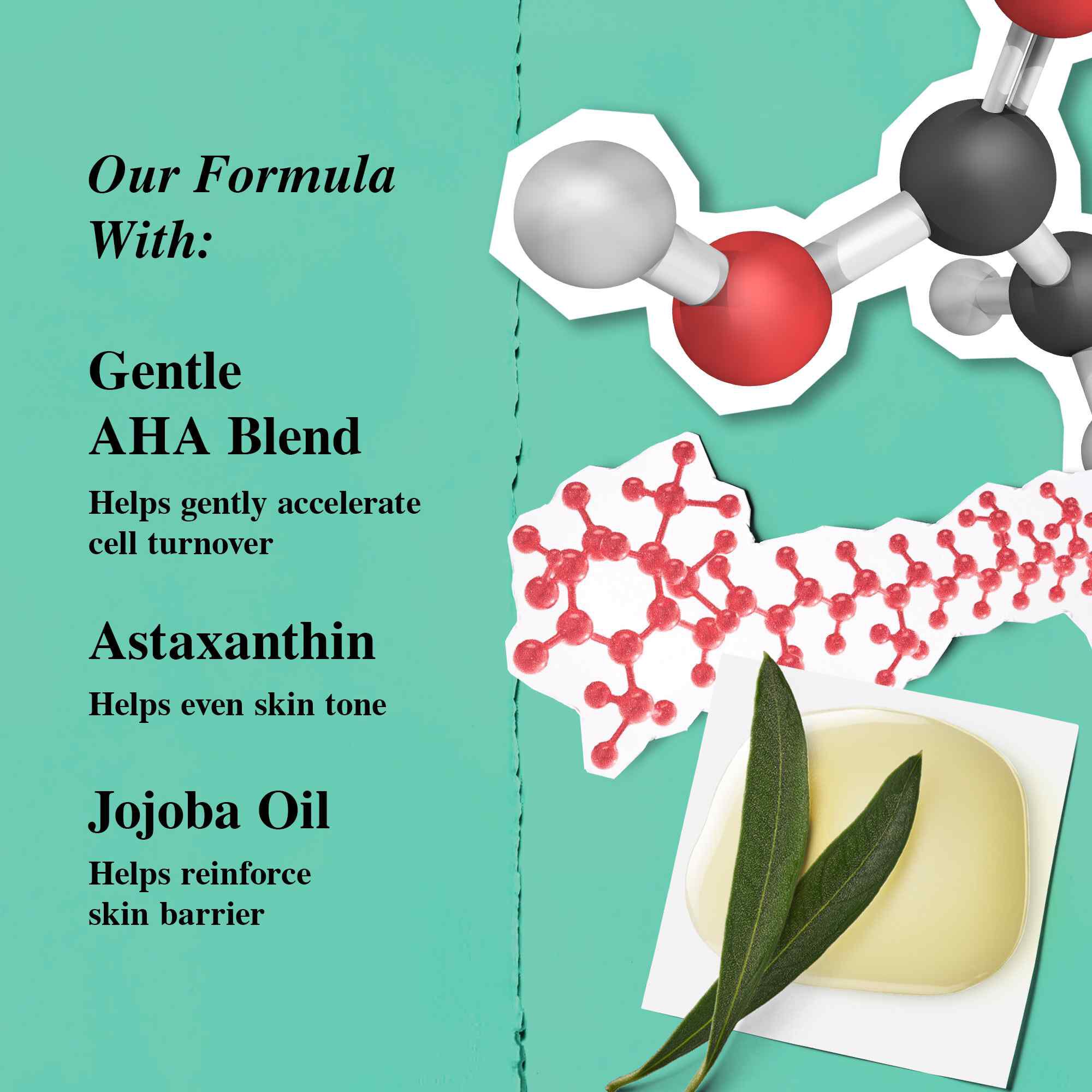 Batık Kıl ve Ton Duzeltici Hassas Bolge Damlaları icerikler – AHA Karışımı, Astaksantin, Jojoba Yağı