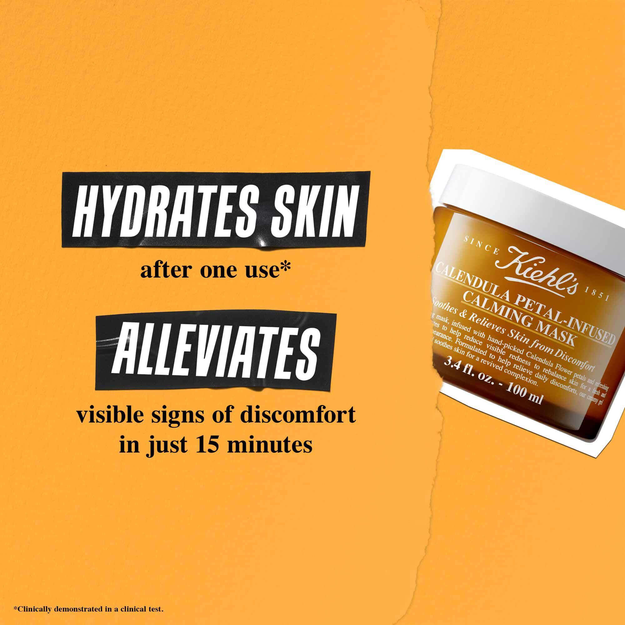 Calendula Petal-Infused Calming Mask - Kadife Ciceği Ozlu Yatıştırıcı & Nemlendirici Maske