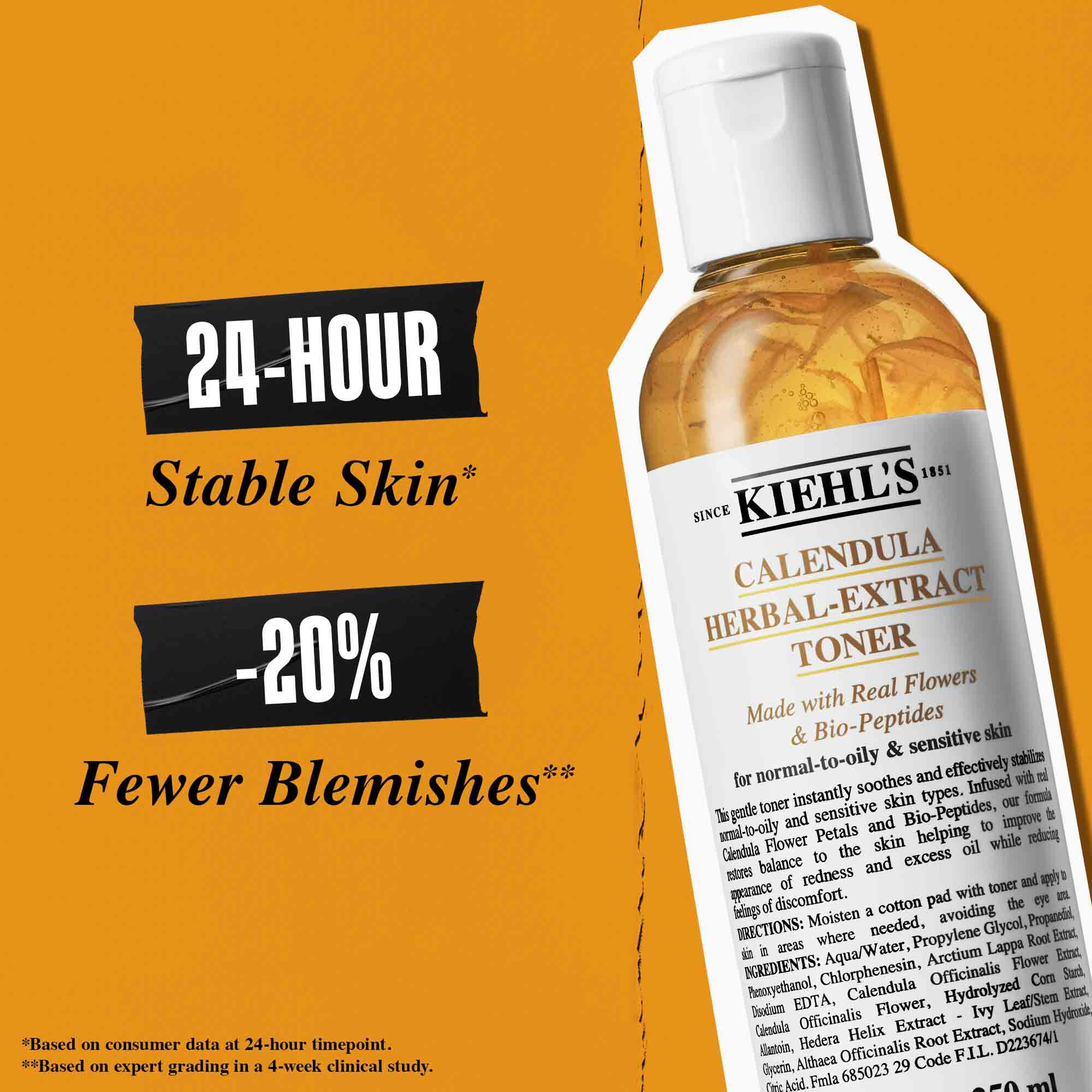 Calendula Herbal Extract Toner Urun İceriği: Gercek Aynısefa (Calendula) Ciceği Yaprakları, Biyo-Peptitler