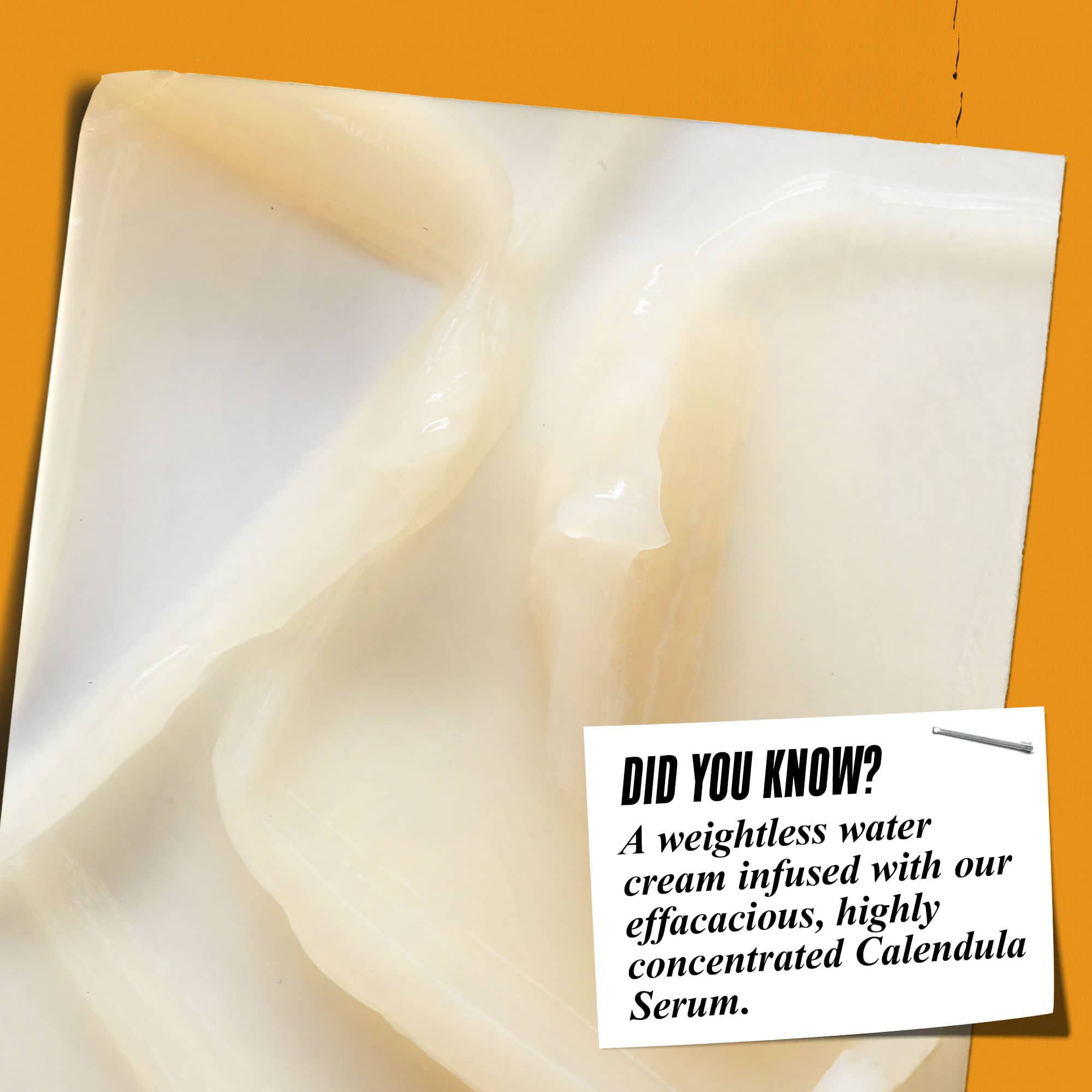 Calendula Serum-Infused Water Cream - Yağlı Hassas Ciltler İcin Hafif Yapıda Yatıştırıcı Nemlendirici