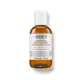 Bottle of Kiehl's Calendula Deep Cleaning Foaming Face Wash