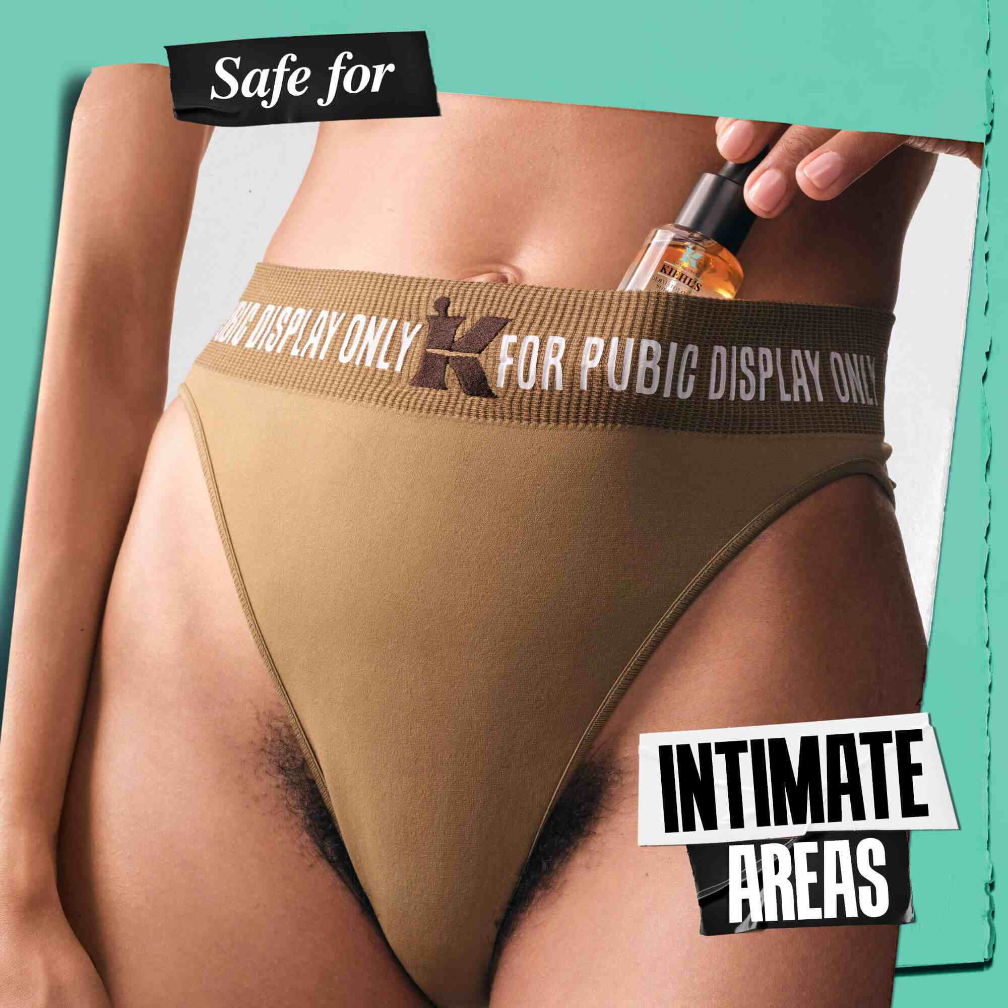 İc camaşırı bandında Intimate Drops şişesi – Hassas Bolgelere Uygun