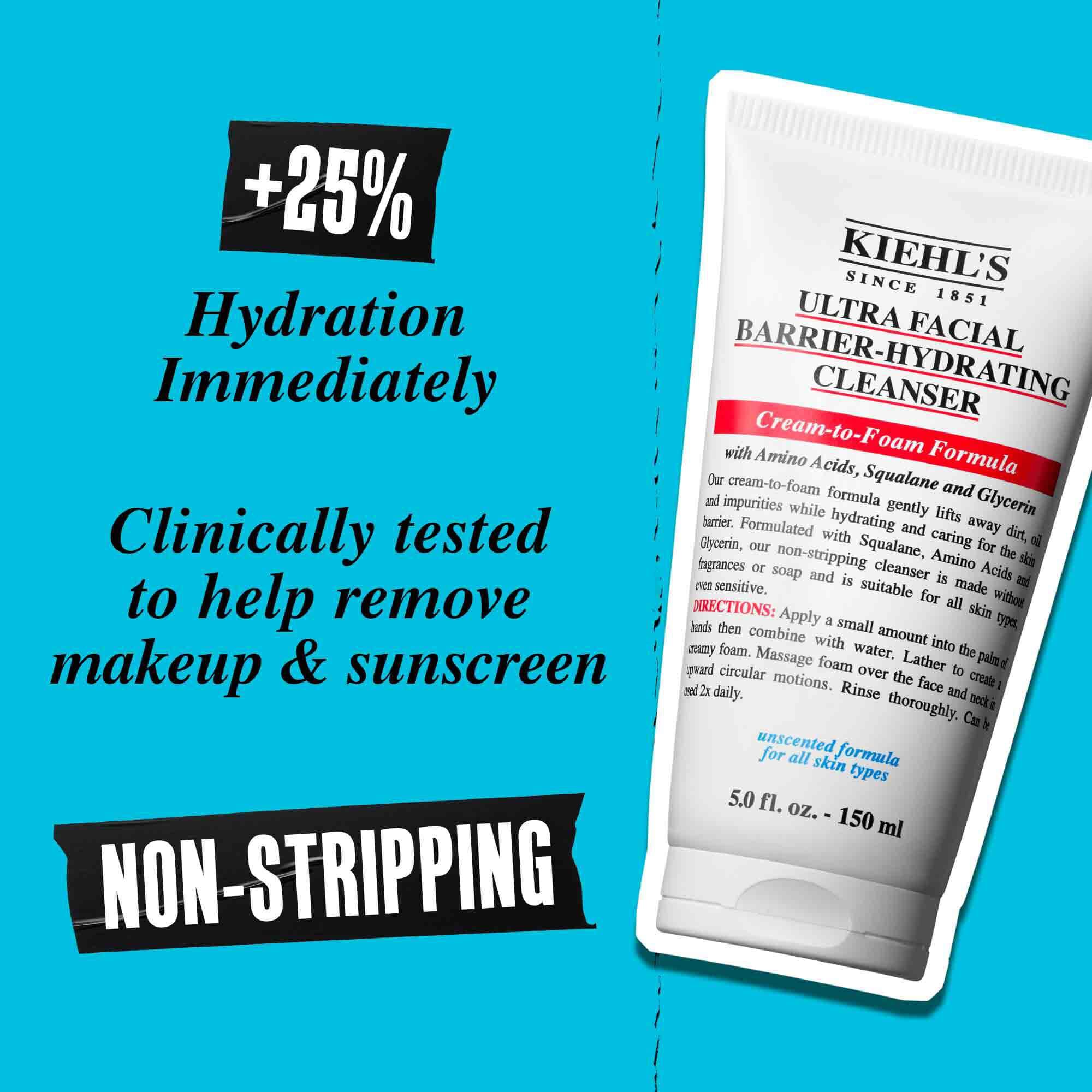 Kiehl's Ultra Facial Barrier- Nemlendirici Temizleyici