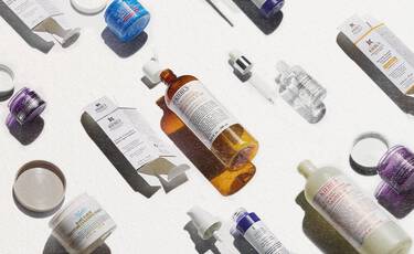 Kiehl’s skincare favorites, featuring Calendula Toner, Ultra Facial Cream, and Super Multi-Corrective Cream, showcasing the brand’s iconic product range.