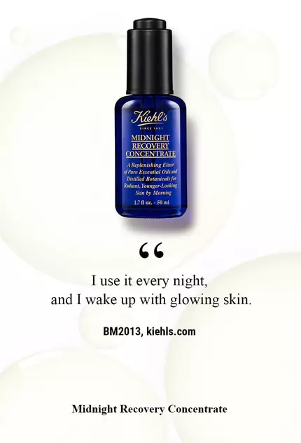 Customer Review, "I use it every night, and I wake up with glowing skin"